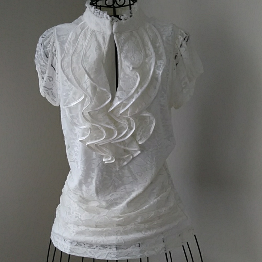 HeartSoul lace top. Size M. Never worn.